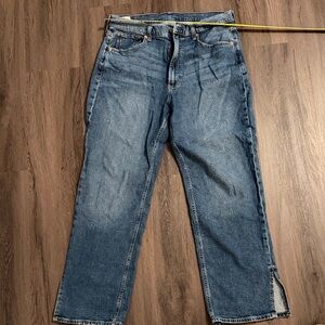 GAP Women's 90’s High Rise Loose Blue Jeans 30s